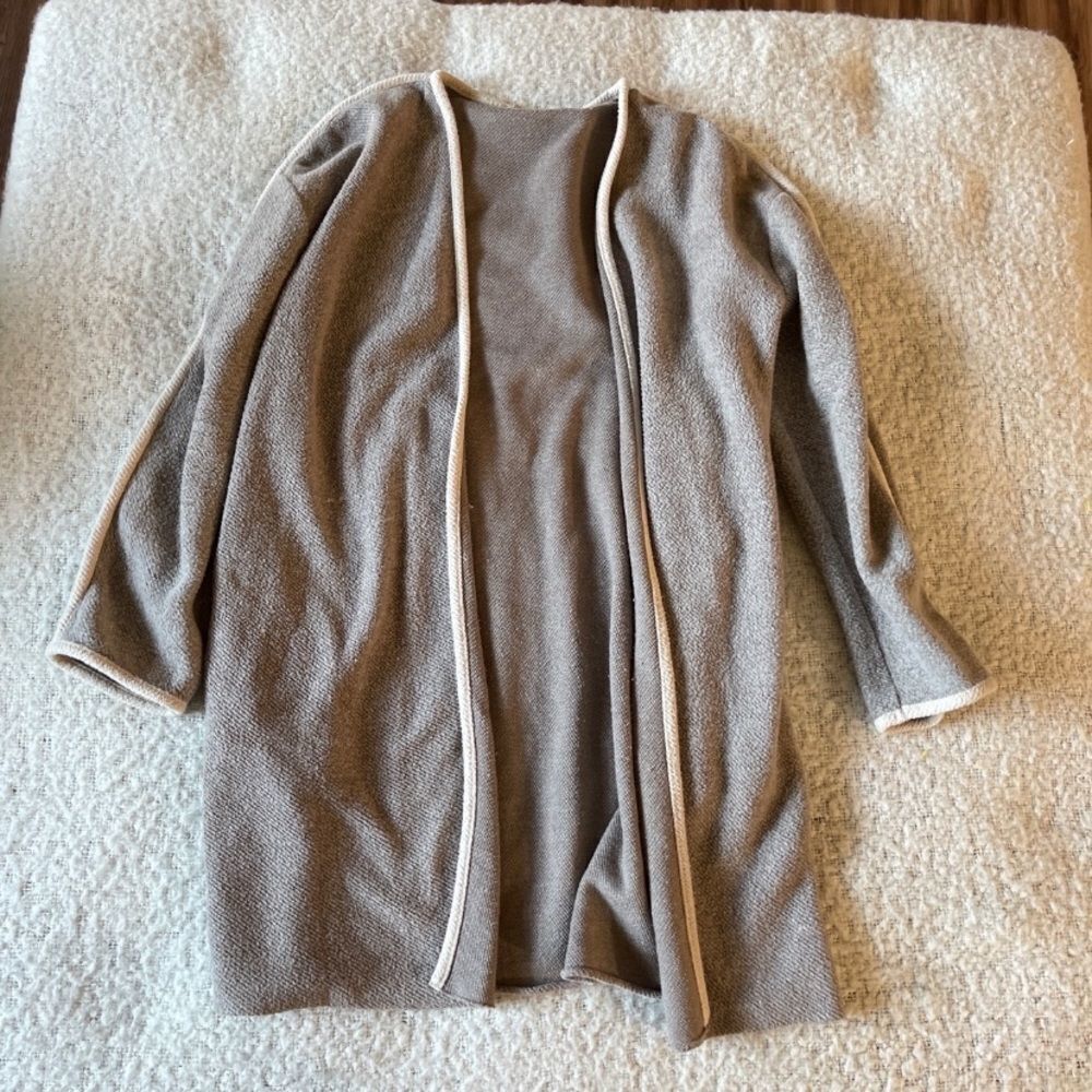 Zara open front cardigan small‎